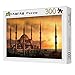 FAWFAW Wooden Jigsaw Puzzles, 300 Piezas, La Mezquita Azul En Estambul Durante El Atardecer