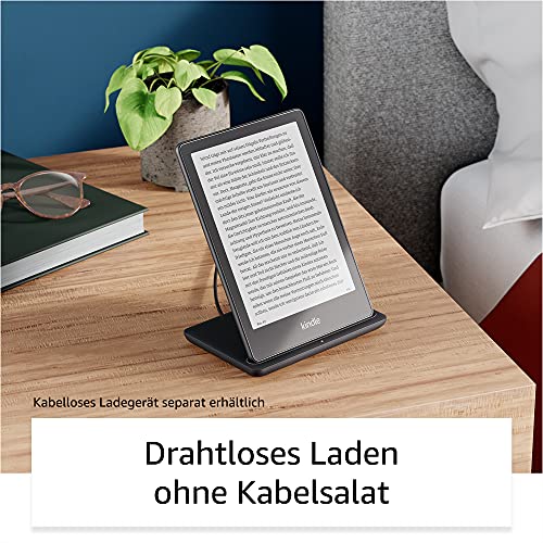 Kindle Paperwhite Signature Edition (32 GB) – Mit 6,8 Zoll (17,3 cm) großem Display, kabelloser Ladefunktion und Frontlicht mit automatischer Anpassung – ohne Werbung - Schwarz – Bild 3