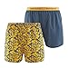 Produktbild bruno banani Herren Ornamental Boxershorts, Safran Ornament // Graphit, XXL