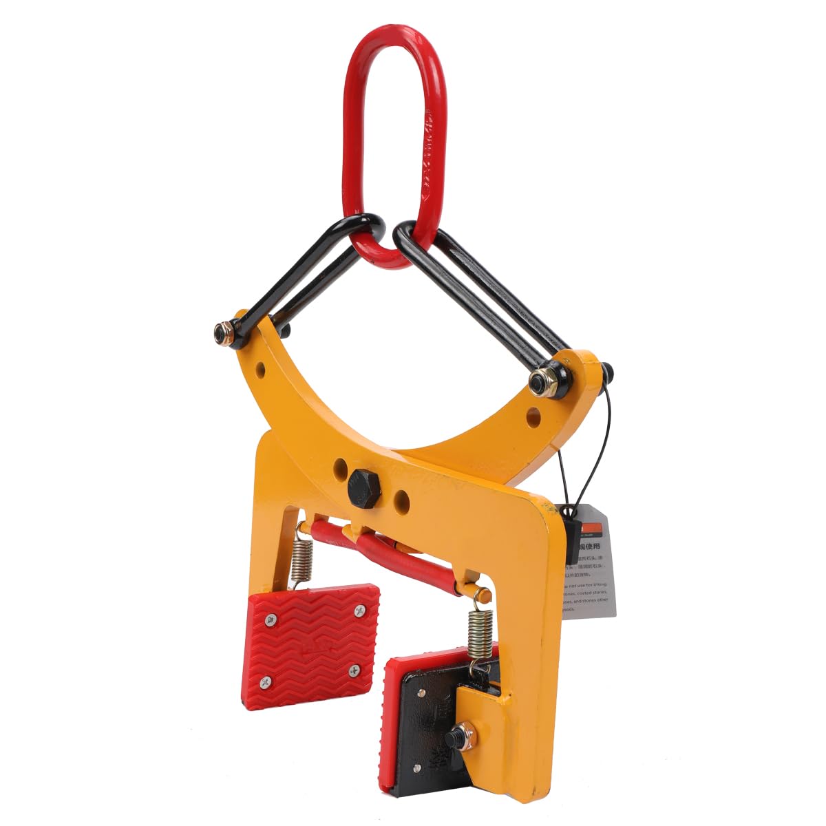YILIKISS Vertical Stone Lifting Clamps, 280KG Granite Slab Lifting Clamps, Heavy Duty Stone Carrying Clamps for Lifting Granite Stone Marble, Adjustable Wide Opening 60-240mm