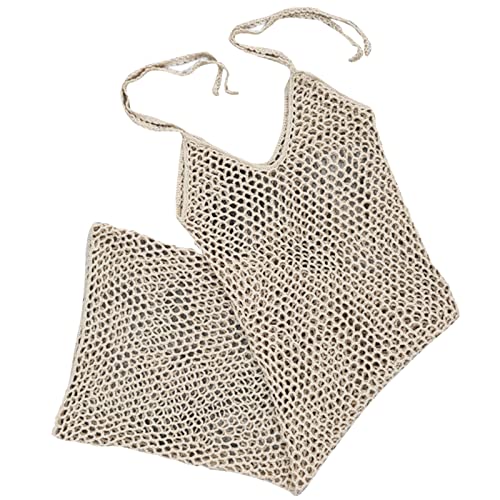 Vestido de playa hueco para cubrir el bikini de forma elegante en el hotel