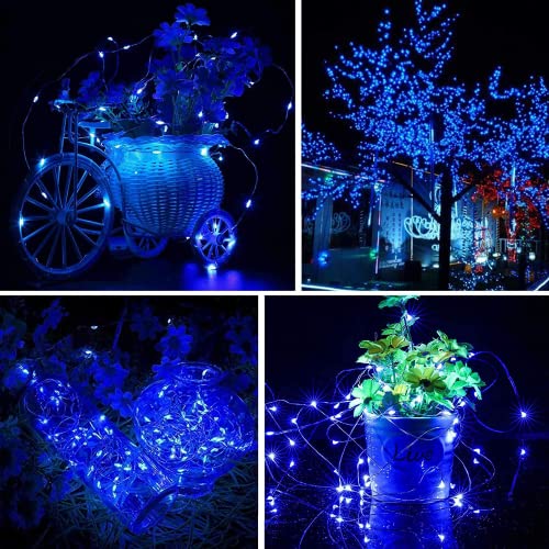 Ligarko Solar String Lights Outdoor, 4 Pack 120LED Solar Garden Lights Waterproof - Image 2