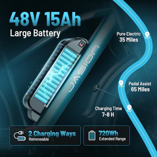 Jasion EB5 MAX Electric Bike for Adults with 2000W Peak