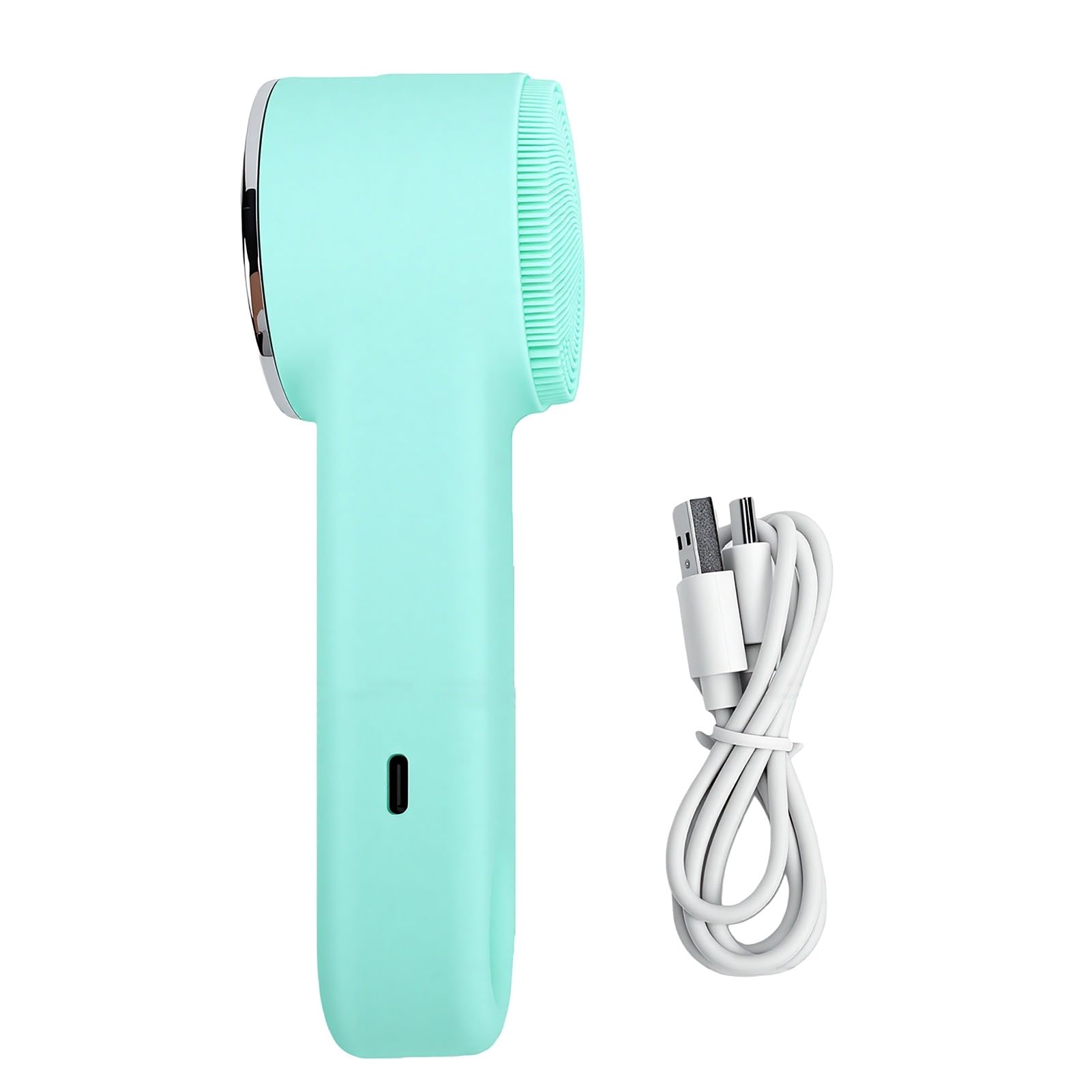 Cepillo de Limpieza Facial de Silicona IPX7 Depurador Facial Impermeable con Luz LED Cerdas Ultra Suaves para Masaje de Limpieza Todo Tipo de Piel