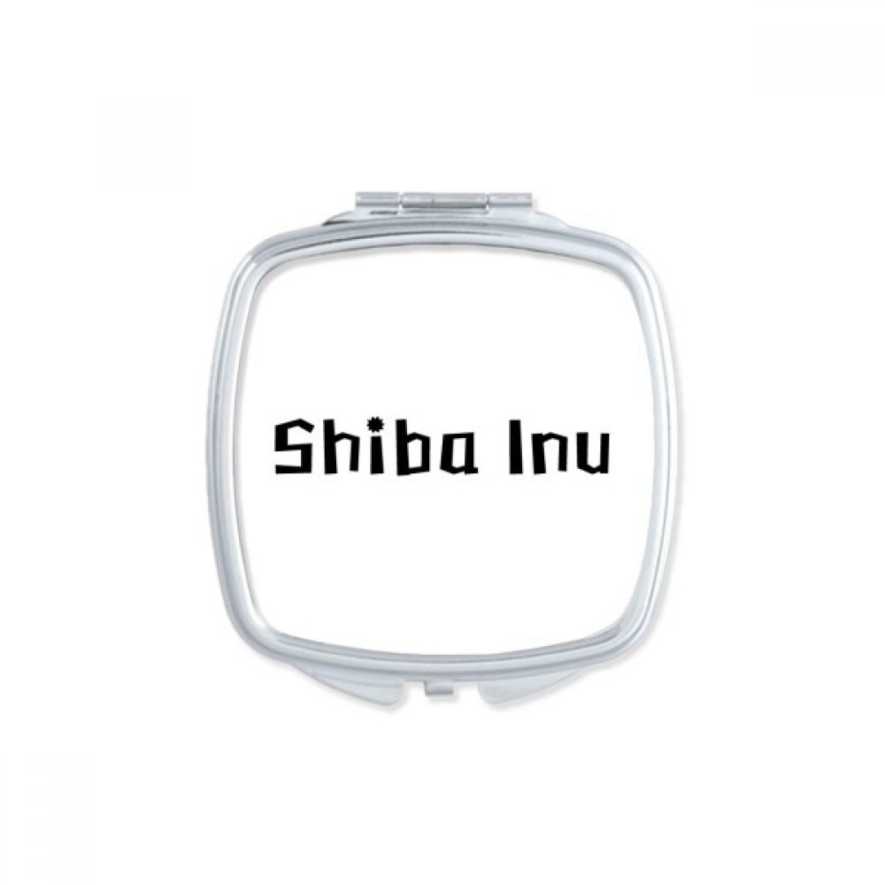 Miroir de Poche Nourriture pour Chiens Chinois contre les Retouches Imprécises Miroir Compact Mini