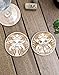Set di 2 Sottobicchiere Baby Yoda Coffee - Guerre Stellari - Mandaloriano Coaster - Legno
