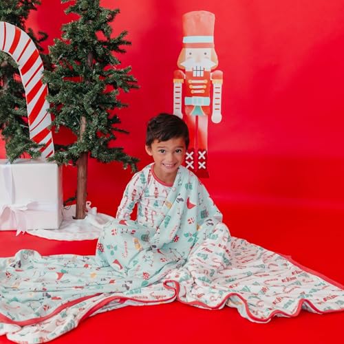 Image of Copper Pearl Jumbo 3-Layer Baby Blanket: Soft Baby Quilts for Boys and Girls | Breathable, Cozy, Toddler Blanket | Baby Quilt for Newborns | 60x72 Premium Material | Nicholas