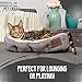 Simple Sleeper Self Warming Cute Calming Cat Bed With Ultra Soft Luxury...