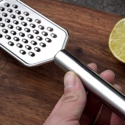 2Pcs Cheese Grater Handheld Kitchen Graters Cheese Slicers Handheld Mini Cheese Grater for Vegetables Fruits Chocolate,Potato,Ginger and Garlic Carrot Shredder Lemon Zester - Image 4