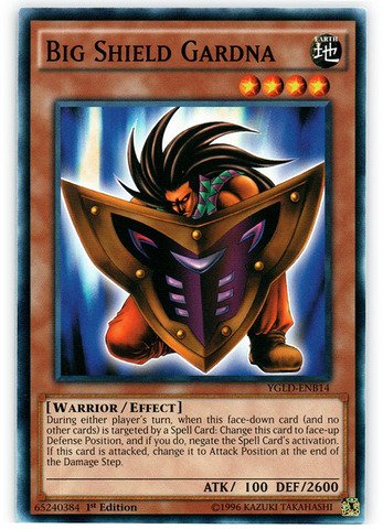 Yu-Gi-Oh! - Big Shield Gardna (YGLD-ENB14) - Yugi's Legendary Decks - 1st Edition - Common