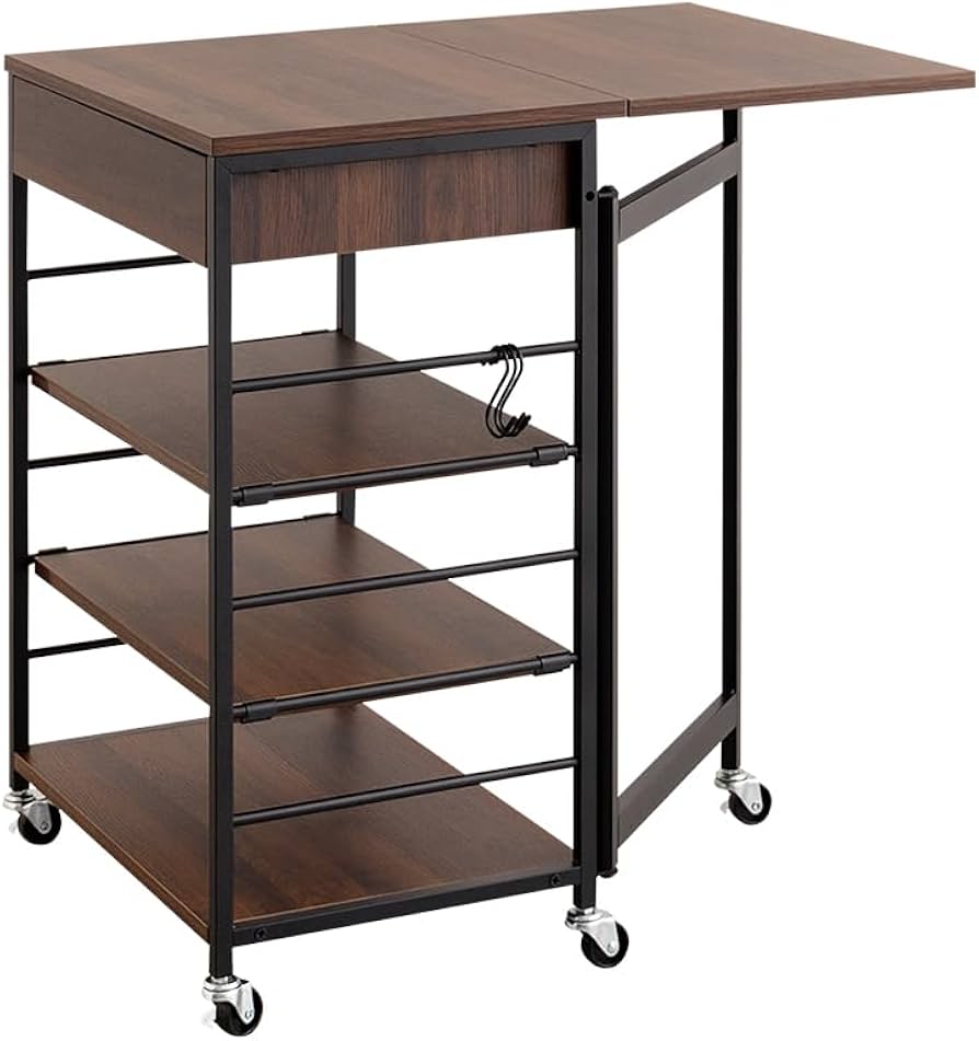 Amazon.co.jp: 家具350 Cammy キャミー キッチンワゴン キッチンラック