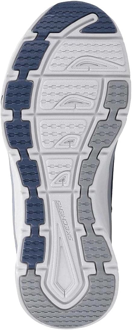 Skechers Men's D'lux Walker Oxford 12 X-Wide Navy/Gray