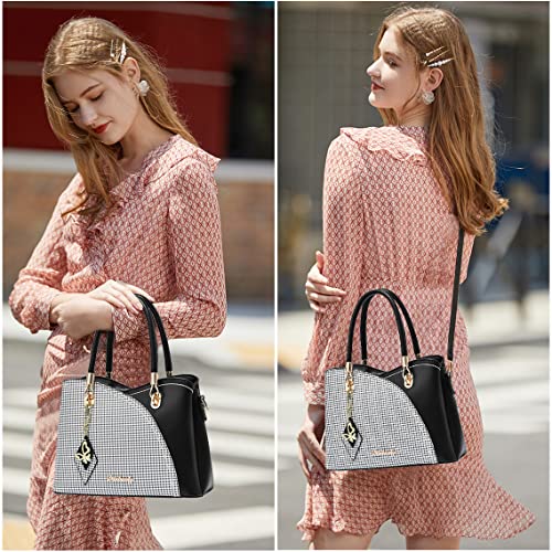 Simyeer Purses And Handbags Top Handle Satchel Shoulder Bags Messenger Tote Bag For Ladies #TOP6