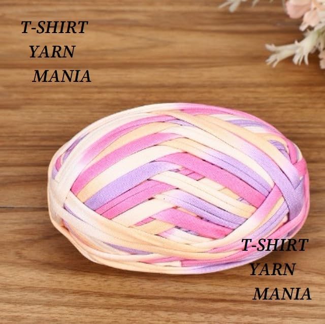 Amazon | T-SHIRT YARN MANIA Tシャツヤーンマニア 約30m×2玉 Tシャツ