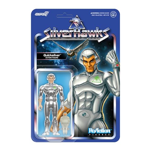 Super7 SilverHawks Quicksilver (Toy Version) Reaction Figure - 3.75