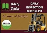 Forklift Daily Inspection Checklist: Daily Inspection Logbook/Journal/OSHA record keeping (Daily Checklists/Safety Checklists/Logs-8.5 x 6 inches close to A5 paper)