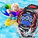 Edillas Reloj Digital Niños 50M Impermeable 7 Colores LED Relojes Deportivos Multifuncionales para Exteriores con Alarma Imagen de Edillas Reloj Digital Niños 50M Impermeable 7 Colores LED Relojes Deportivos Multifuncionales para Exteriores con Alarma