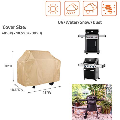 Hentex BBQ Grill Covers 48 inch Heavy Duty Waterproof