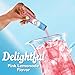 Crystal Light Drink Mix, 6 Pitcher Packets, for Flavorful Hydration and Shareable Refreshment, Pink Lemonade, natural flavor with other natural flavor, Zero Sugar, Low Calorie, 2.9 oz