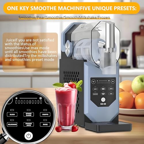 TAUIANE Slush Maschine, Professionelle Eismaschine, Softeismaschine, Kein EIS Erforderlich, Reservierung Per Knopfdruck, FüR Smoothies, FrappéS, Milchshakes Und Mehr – Bild 6