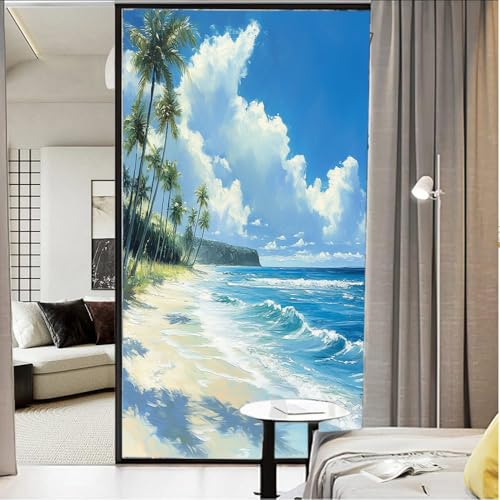 Vinilo decorativo para ventana diseño marino 17.7x23.6 pulg miniatura 3