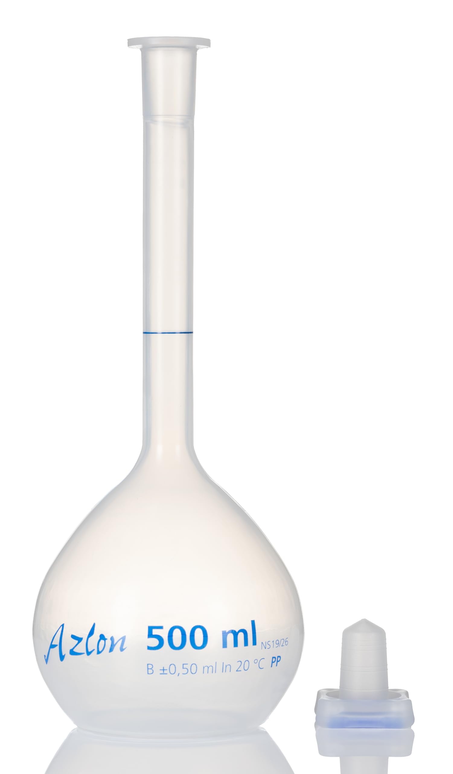 RS PRO Laborflasche Polypropylen 500ml Enghalsig