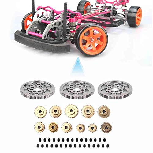 Auto Metall Motor Getriebe, RC Auto Metall Motor Getriebe für Sakura D3 CS S XI XIS Autoteile Zubehör, Zubehör für Modellautos