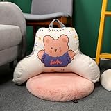 ● Convient à une variété de sièges : 1. À utiliser sur des chaises de bureau, avec un soutien for la taille lorsque vous êtes fatigué du travail, 2. À utiliser sur des chaises de loisirs, avec un support lombaire doux et élastique, peu importe la dureté du dos, il n'a pas peur, 3. Il peut être utilisé comme oreiller de couchage avec un dos court Design en peluche, adapté aux siestes et à la position allongée sur le ventre, doux et ne pique pas le visage.