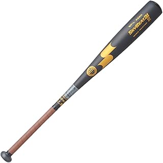SSK SBK31BL16 Baseball Hard Bat, Metal, Skybeat, 31K, Black, 30.7 inches (78 cm), Compatible with Boys Hard