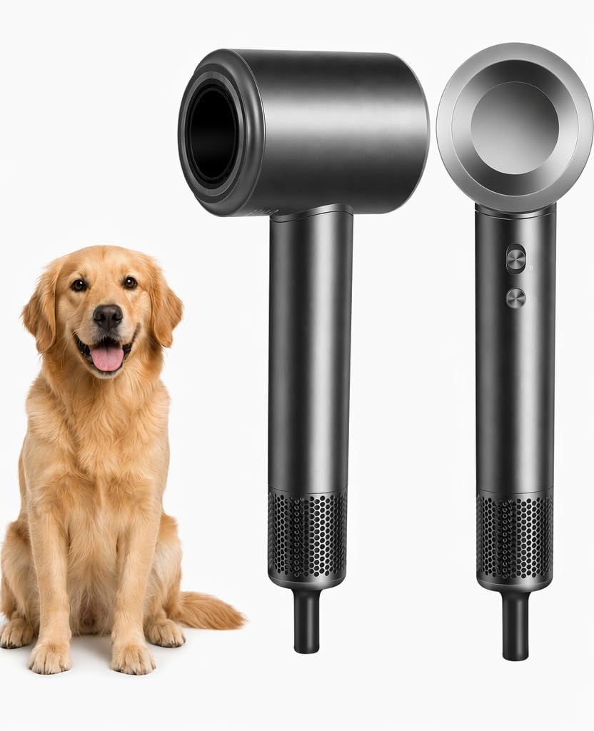 Dog Hair Dryer Home Smart Temp Control Pet Grooming Blower