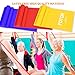 POTOK Resistance Bands Set, 3 Pack Latex Exercise Bands with Different Strengths,Elastic Bands for Upper & Lower Body & Core Exercise, Physical Therapy, Lower Pilates, Home Workouts, Rehab