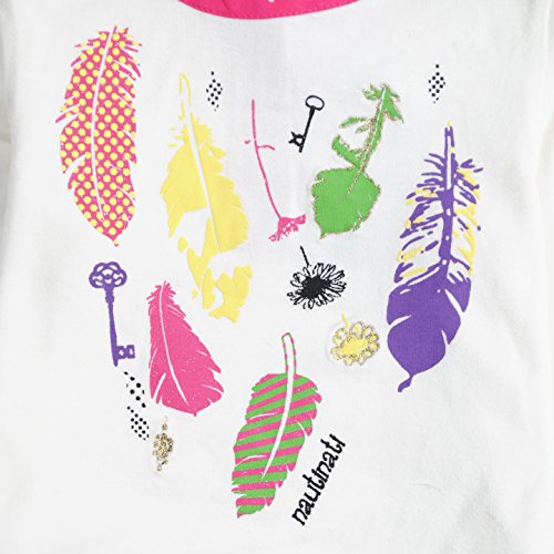 Nauti Nati Girls Printed T-shirt with Pyjamas main image 1