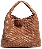【GRÖSSE】: Das Paket enthält 1 handtaschen damen weiches leder und 1 Geldbörse mit Reißverschluss. Damen Henkeltaschen Größe: 36*12*32 cm (14,17