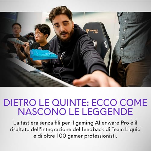 Alienware Tastiera da gioco wireless Pro - Lunar Light - Tastiera gaming - Immagine 9