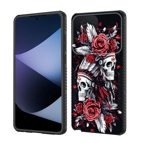 Coque Moto G Stylus 5G 2024 antichoc robuste 6,7 pouces avec motif tête de mort