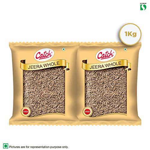 Image of Catch Whole Jeera (Cumin) Seed 500 GMS - Pack of 2(1000 GMS) - Whole Pack