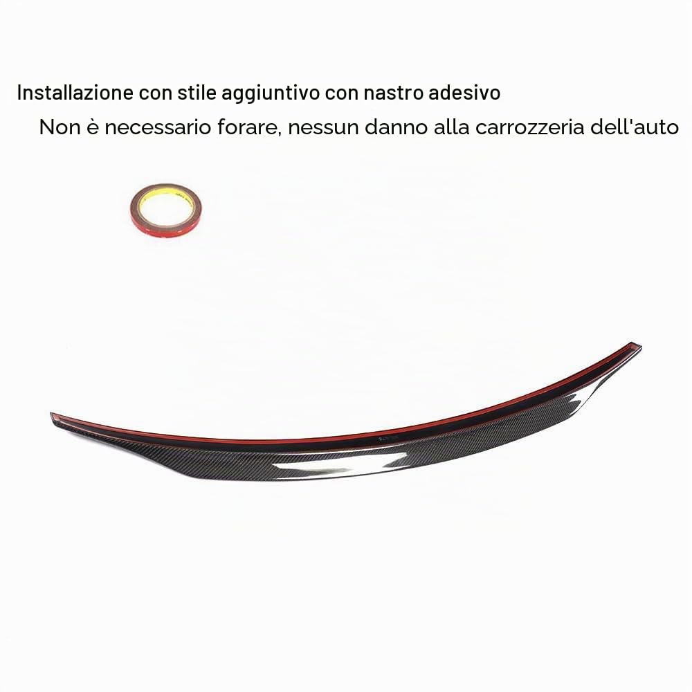 Spoiler Posteriori dell'Auto, per Mercedes-Benz CLS Class W218 CLS63 AMG 2012-2017 Sedan Tronco Posteriore sul Tetto Alettone Protezione Accessori Esterni Auto