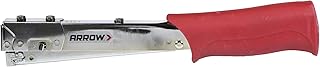 Arrow HT19 Heavy Duty Hammer Tacker, Chromed-Steel Manual Stapler with Sure-Grip Handle, Dual-Capacity Rear-Load Magazine, Fits 5/16â€, 3/8