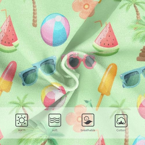 Girls' Underwear Summer Beach Green Toddle Brief Panties 23025843