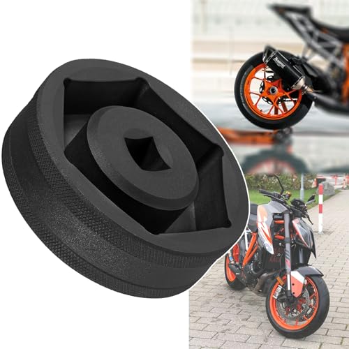 Llave de tubo de 60 mm hexagonal simple para tuercas de rueda trasera KTM 1290 2