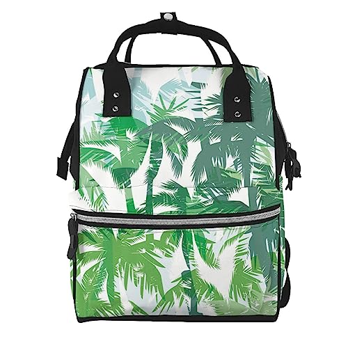 Sac à dos ordinateur portable vert cocotier taille unique idéal pour le travail