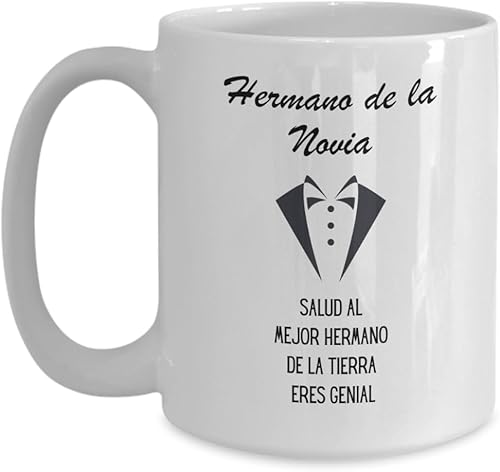 Miniatura 3 de Regalo De Boda Para Hermano De La Novia De Parte De Novia, Regalo Para El Hermano De La Novia, Regalo De Boda Para Hermano De La Novia, Taza de té