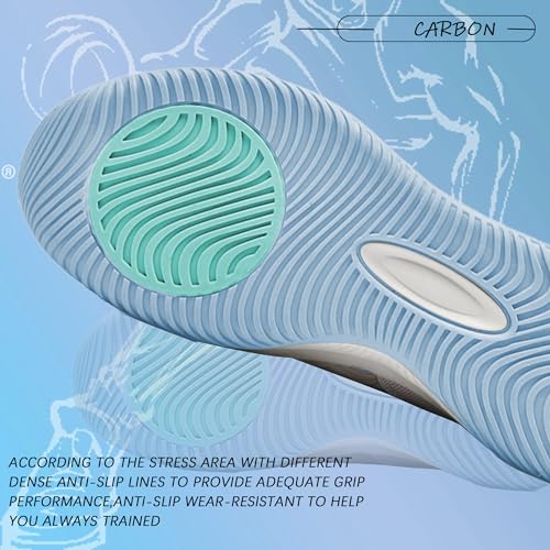 Image of Men's Basketball Shoes Fashionable Breathable Anti Slip Sports Shoes Outdoor Running Fitness Training Shoes