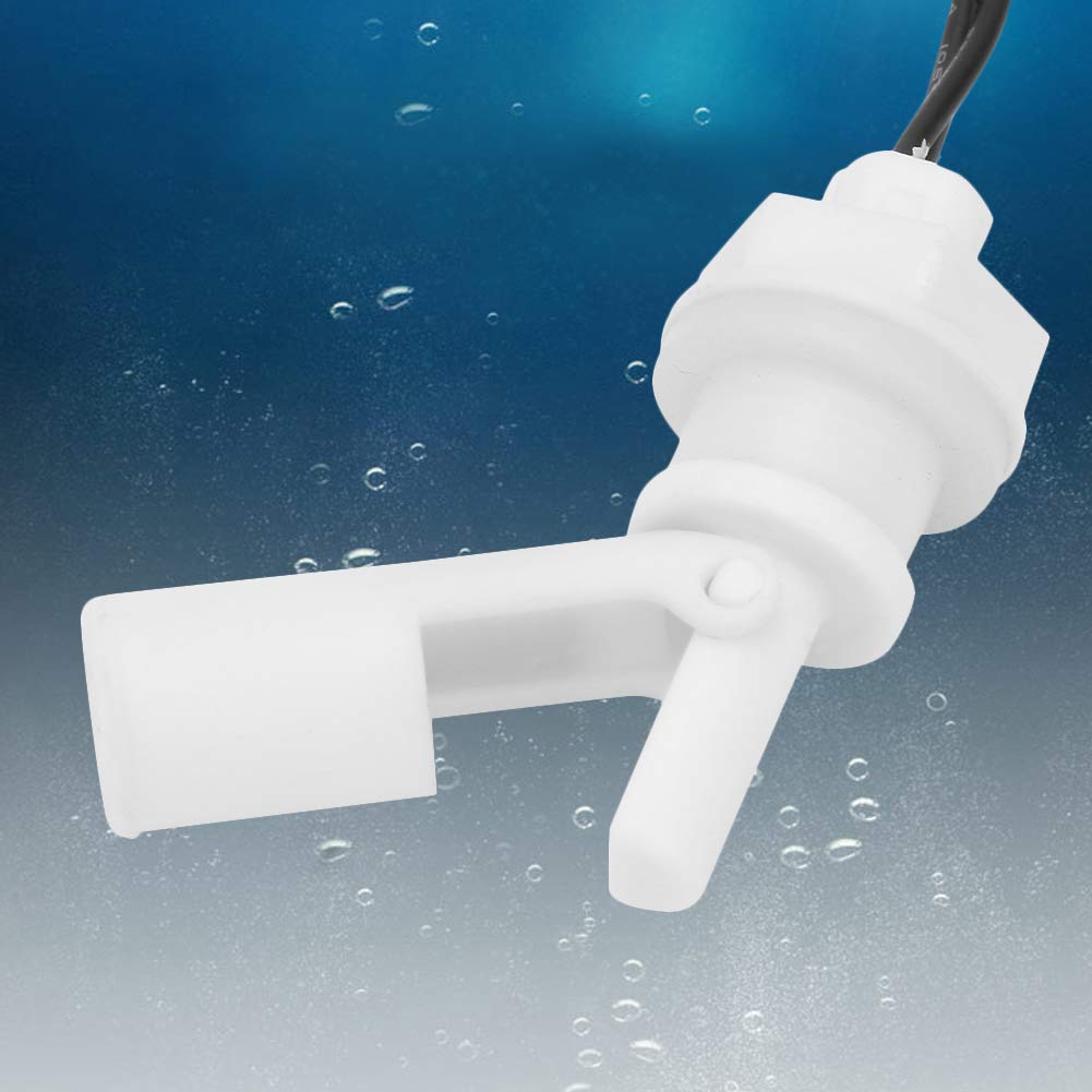 Cocoarm Sensor de Nivel de Agua, Material PP, Interruptor de Flotador de Alta Sensibilidad, Ideal para Tanques y Acuarios, Rango de Temperatura de Trabajo de -14 a 185 Fahrenheit (Estilo F)