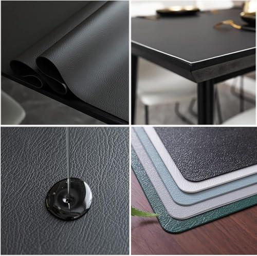 Coussinets de protection en cuir synthétique effaçables et résistants - 4