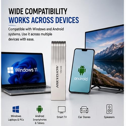 Image of HIKVISION M225 16GB USB 2.0 Metal Pen Drive | Compact & Durable Flash Drive for Laptop and PC