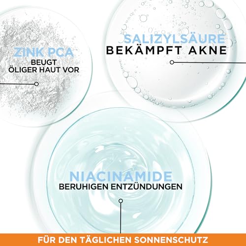 Garnier Ambre Solaire LSF 50+ Super UV Fluid Sonnenschutz, Sonnencreme mit Hyaluronsäure… – Ansicht 3