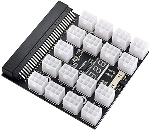 Pi+® (PiPlus®) 64 Pin to 17x(6Pin) Breakout Board Compatible with HP PSU GPU Mining Ethereum DPS-1200FB DPS-1200QB PS-2751 PS-2112 HSTN-PL12 DPS-750RB DPS-700LB (B0981W2PH9) Amazon Price History, Amazon Price Tracker