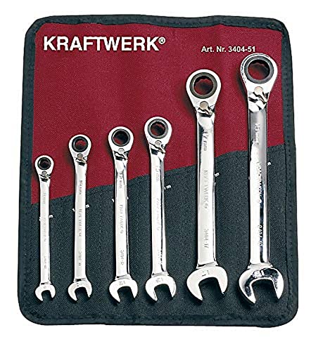 Kraftwerk 3404-51-Jeu de clés 6 rév. CLICKRAFT 8-19 mm