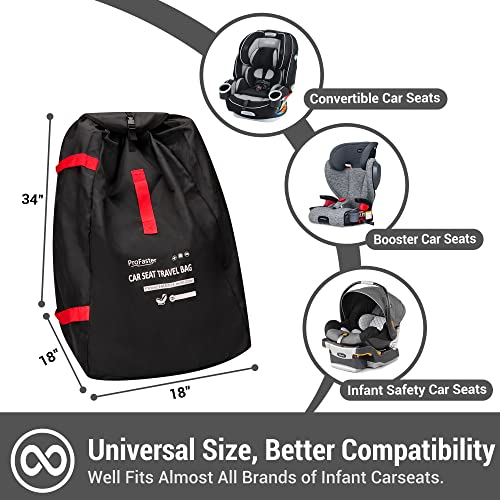 image for ProFaster Car Seat Travel Bag Backpack for Air Travel - Karfast Univer